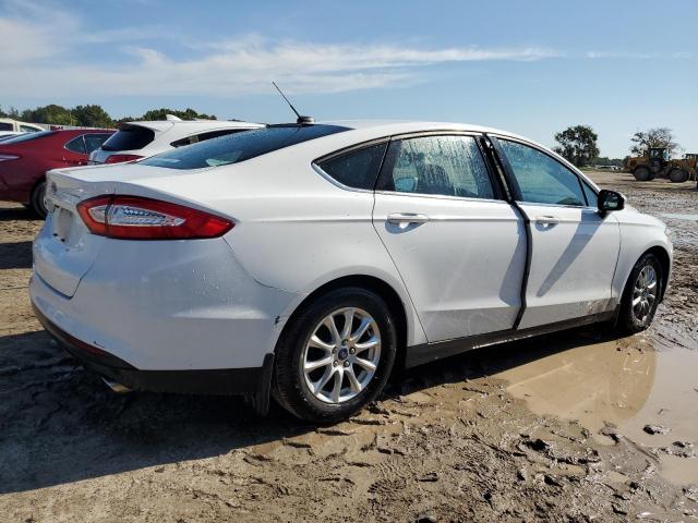 3FA6P0G78FR175698 - 2015 FORD FUSION S WHITE photo 3