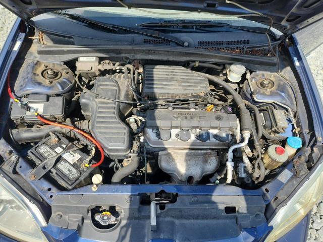 1HGEM22972L024588 - 2002 HONDA CIVIC EX BLUE photo 11