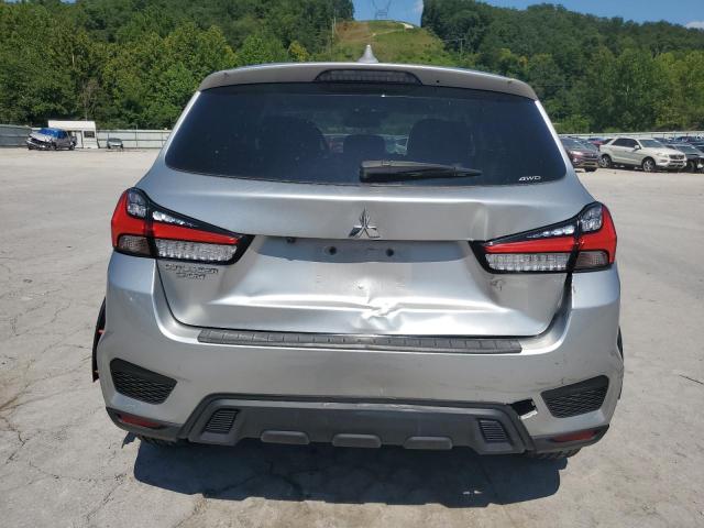 JA4ARUAU3NU006484 - 2022 MITSUBISHI OUTLANDER ES ვერცხლისფერი ფოტო 6