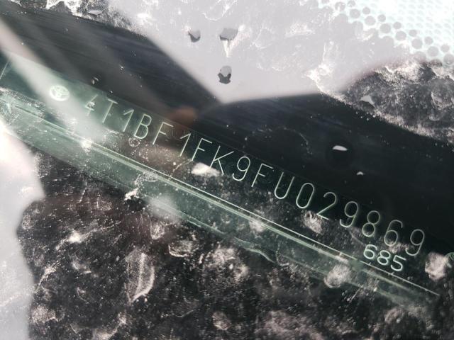 4T1BF1FK9FU029869 - 2015 TOYOTA CAMRY LE 银色 照片 12