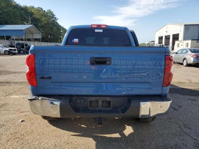 5TFDW5F13KX803618 - 2019 TOYOTA TUNDRA CREWMAX SR5 BLUE photo 6