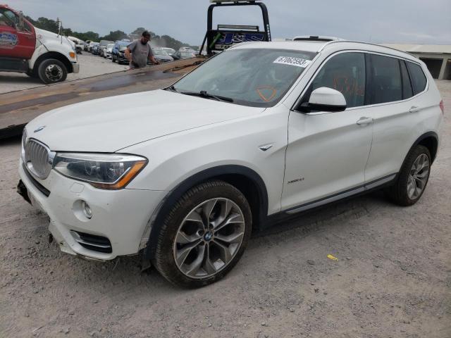 5UXWX7C53G0K36494 - 2016 BMW X3 XDRIVE35I WHITE photo 1