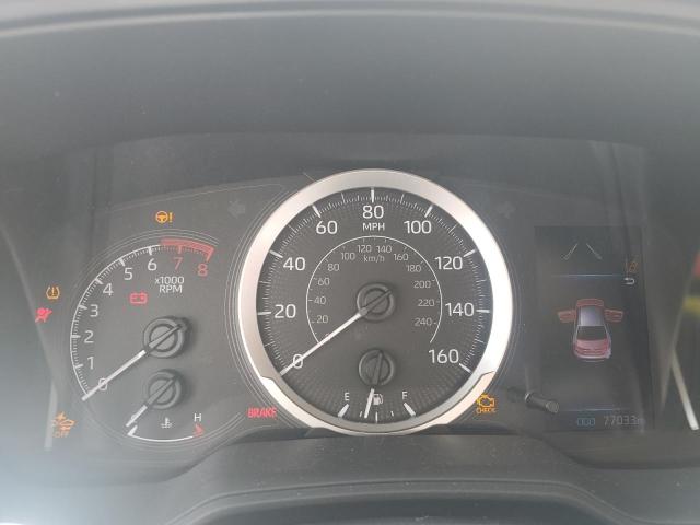 5YFEPRAE6LP108018 - 2020 TOYOTA COROLLA LE RED photo 9