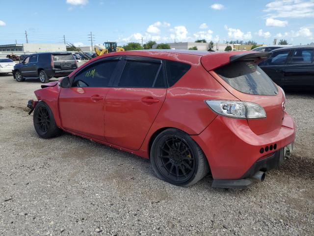 JM1BL1L32C1564310 - 2012 MAZDA SPEED 3 RED photo 2