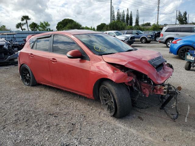 JM1BL1L32C1564310 - 2012 MAZDA SPEED 3 RED photo 4