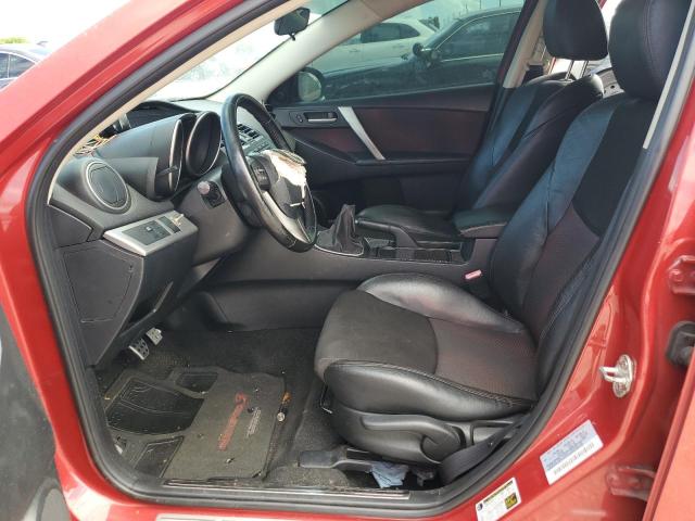 JM1BL1L32C1564310 - 2012 MAZDA SPEED 3 RED photo 7