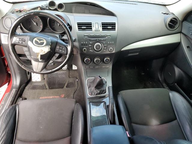 JM1BL1L32C1564310 - 2012 MAZDA SPEED 3 RED photo 8