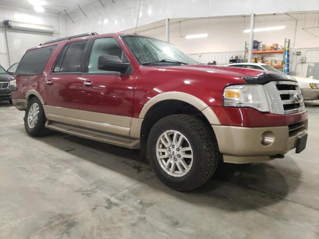 1FMJK1J52EEF49235 - 2014 FORD EXPEDITION EL XLT MAROON photo 4