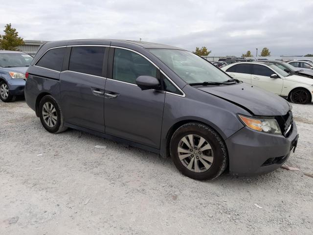 5FNRL5H67FB016923 - 2015 HONDA ODYSSEY EXL GRAY photo 4