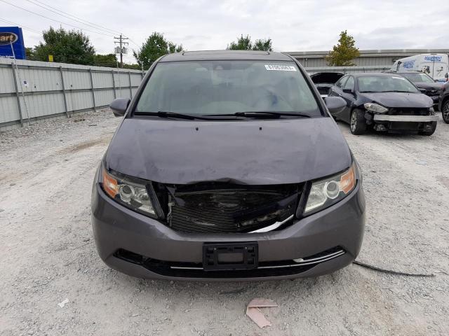 5FNRL5H67FB016923 - 2015 HONDA ODYSSEY EXL GRAY photo 5