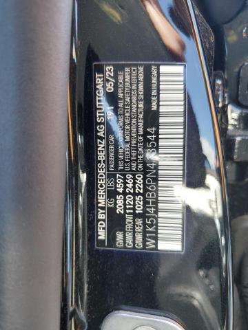 W1K5J4HB6PN413544 - 2023 MERCEDES-BENZ CLA 250 4MATIC BLACK photo 12