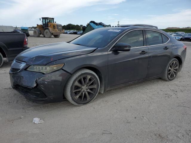 19UUB1F51FA002591 - 2015 ACURA TLX TECH GRAY photo 1