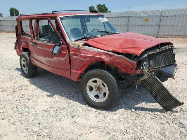 1J4FJ27L7KL571404 - 1989 JEEP CHEROKEE RED photo 4