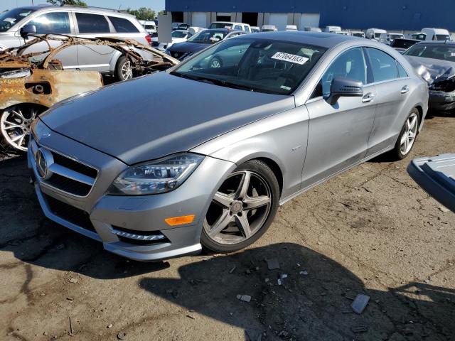 WDDLJ9BB2CA042879 - 2012 MERCEDES-BENZ CLS 550 4MATIC SILVER photo 1