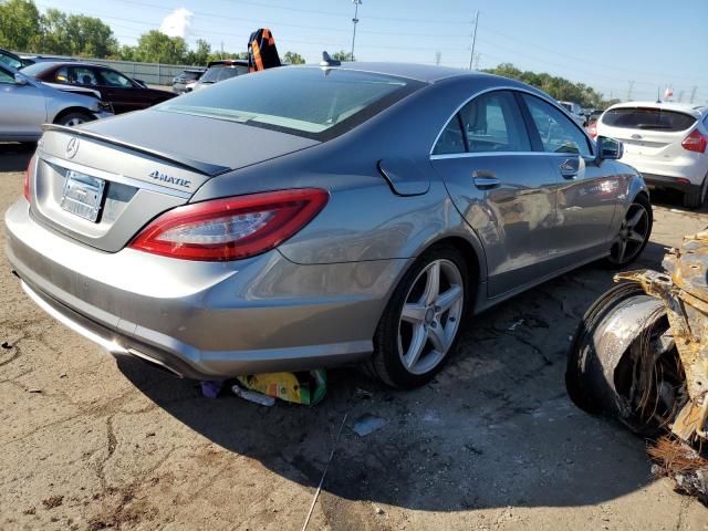 WDDLJ9BB2CA042879 - 2012 MERCEDES-BENZ CLS 550 4MATIC SILVER photo 3