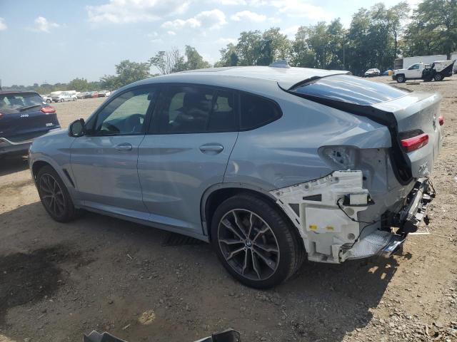 5UX33DT00N9J94540 - 2022 BMW X4 XDRIVE30I GRAY photo 2