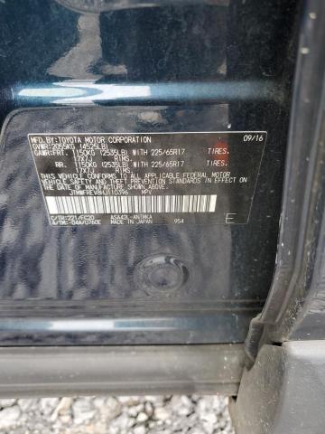 JTMWFREV8HJ110396 - 2017 TOYOTA RAV4 XLE BLUE photo 12