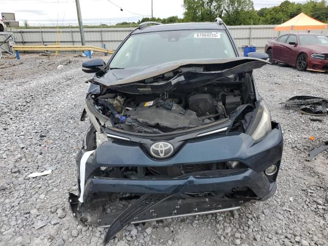 JTMWFREV8HJ110396 - 2017 TOYOTA RAV4 XLE BLUE photo 5