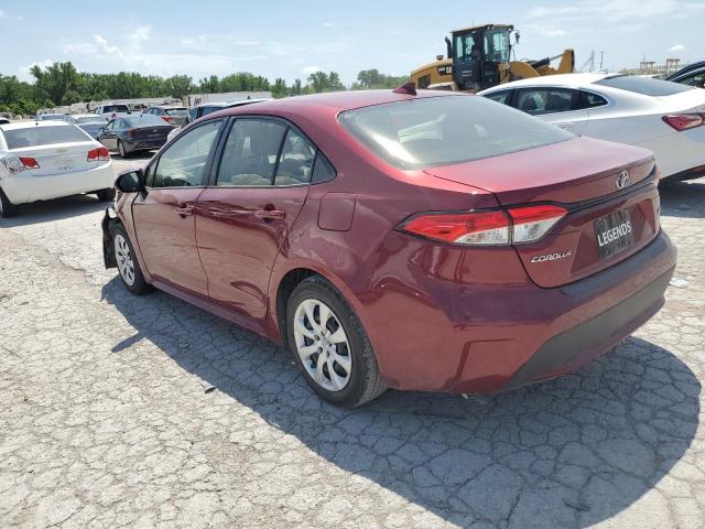 JTDEPMAE0NJ221036 - 2022 TOYOTA COROLLA LE Марун фото 2