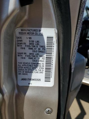 JN8HD17Y6SW053525 - 1995 NISSAN PATHFINDER LE 银色 照片 13