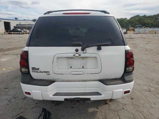 1GNDS13S282155798 - 2008 CHEVROLET TRAILBLAZE LS WHITE photo 6