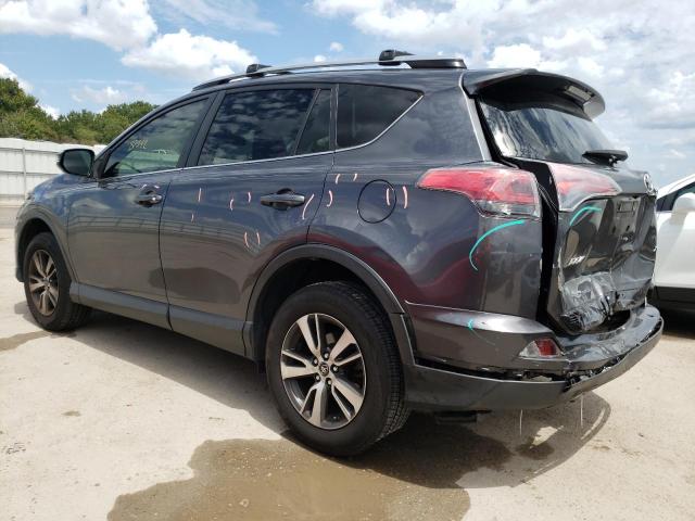 JTMWFREV4JJ743628 - 2018 TOYOTA RAV4 ADVENTURE GRAY photo 2