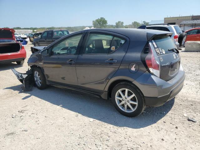 JTDKDTB32H1594148 - 2017 TOYOTA PRIUS C GRAY photo 2