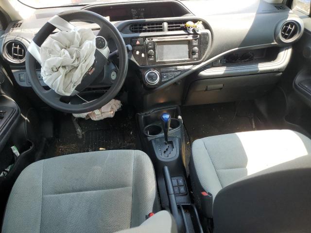 JTDKDTB32H1594148 - 2017 TOYOTA PRIUS C GRAY photo 8