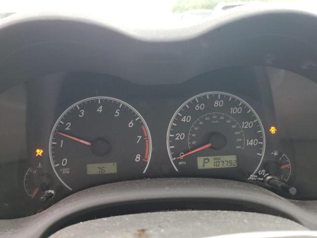 2T1BU4EE0AC505858 - 2010 TOYOTA COROLLA BASE 银色 照片 9