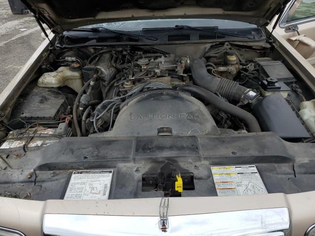 1LNLM81W1VY744116 - 1997 LINCOLN TOWN CAR EXECUTIVE Բեժ լուսանկար 11