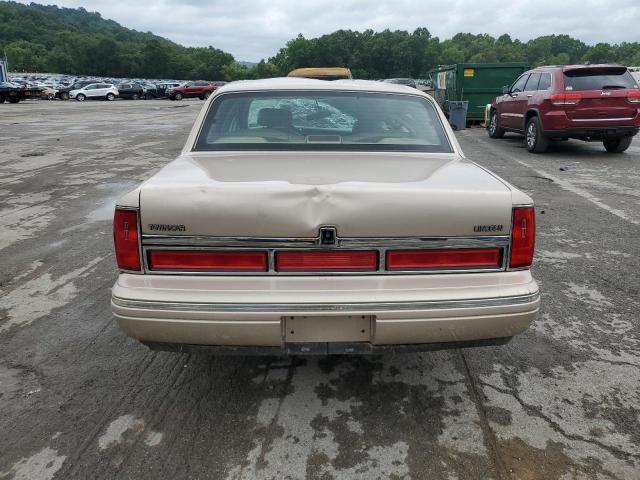 1LNLM81W1VY744116 - 1997 LINCOLN TOWN CAR EXECUTIVE Բեժ լուսանկար 6