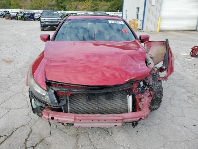 1HGCS22858A005854 - 2008 HONDA ACCORD EXL RED photo 5