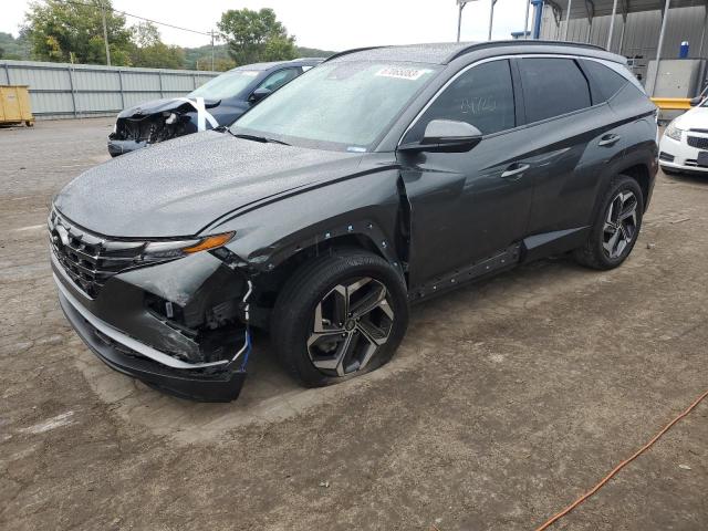 5NMJCCAE2NH083526 - 2022 HYUNDAI TUCSON SEL GRAY photo 1