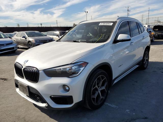 WBXHU7C34J5H39338 - 2018 BMW X1 SDRIVE28I WHITE photo 2