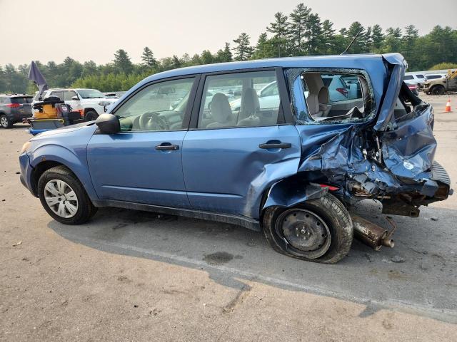JF2SH6AC9AH732824 - 2010 SUBARU FORESTER 2.5X 蓝色 照片 2