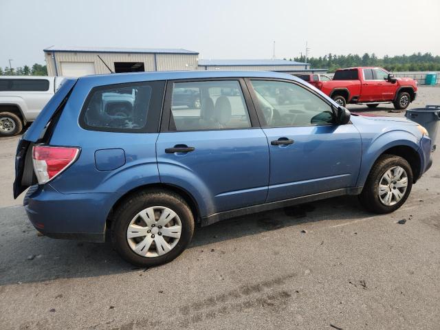 JF2SH6AC9AH732824 - 2010 SUBARU FORESTER 2.5X 蓝色 照片 3