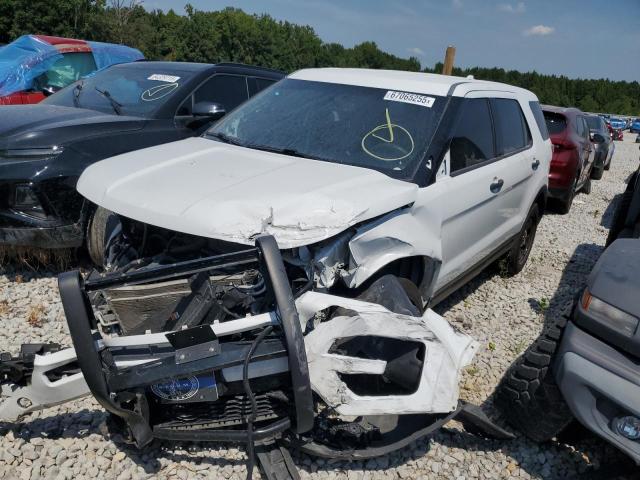 1FM5K8AR3HGD92465 - 2017 FORD EXPLORER POLICE INTERCEPTOR WHITE photo 1