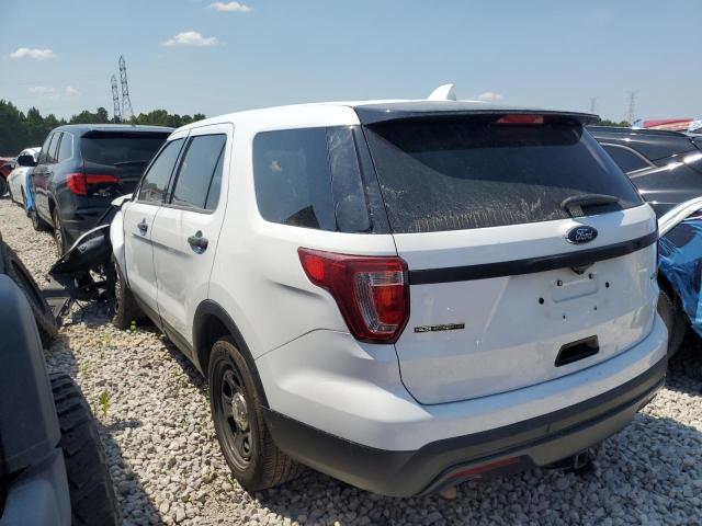 1FM5K8AR3HGD92465 - 2017 FORD EXPLORER POLICE INTERCEPTOR WHITE photo 2
