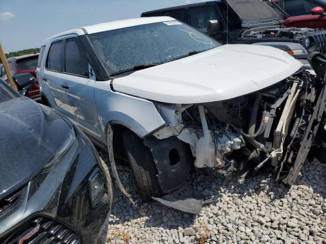 1FM5K8AR3HGD92465 - 2017 FORD EXPLORER POLICE INTERCEPTOR WHITE photo 4