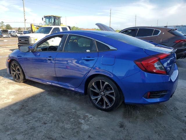 2HGFC2F87LH550386 - 2020 HONDA CIVIC SPORT 蓝色 照片 2