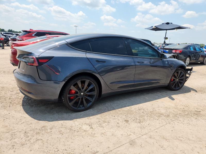 5YJ3E1EC4LF623764 - 2020 TESLA MODEL 3 Argent photo 3