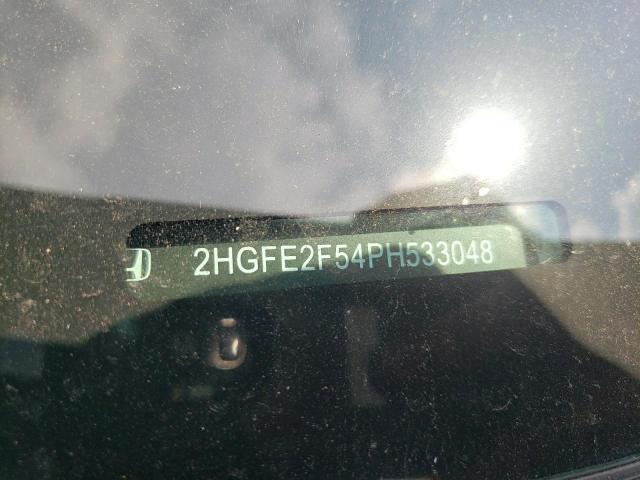 2HGFE2F54PH533048 - 2023 HONDA CIVIC SPORT BLACK photo 13