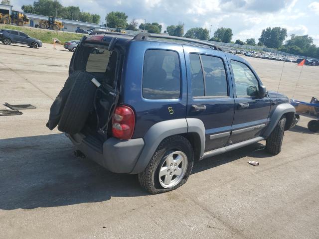 1J4GL48K17W671780 - 2007 JEEP LIBERTY SPORT Mavi foto 3