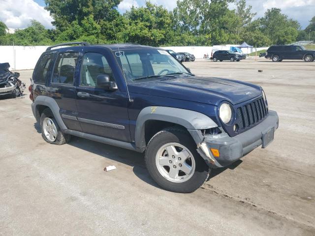 1J4GL48K17W671780 - 2007 JEEP LIBERTY SPORT Mavi foto 4