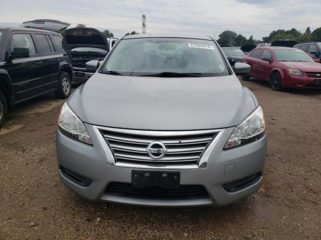 3N1AB7AP8DL710245 - 2013 NISSAN SENTRA S SILVER photo 5