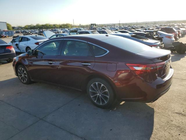 4T1BK1EB4JU287609 - 2018 TOYOTA AVALON XLE BURGUNDY photo 2