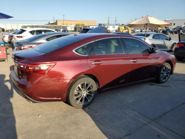 4T1BK1EB4JU287609 - 2018 TOYOTA AVALON XLE BURGUNDY photo 3