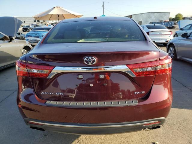 4T1BK1EB4JU287609 - 2018 TOYOTA AVALON XLE BURGUNDY photo 6