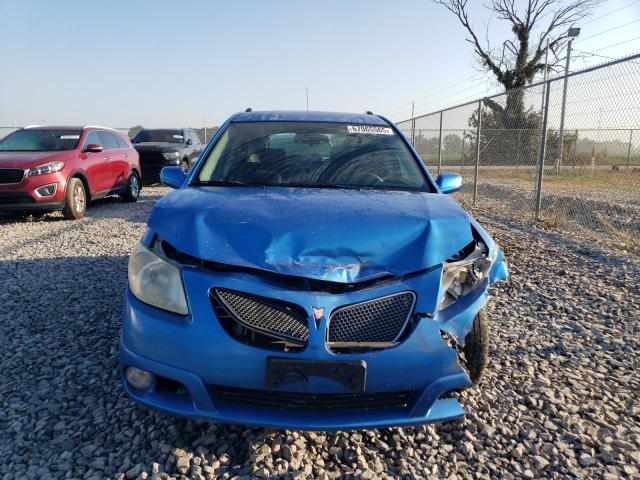 5Y2SL65877Z404792 - 2007 PONTIAC VIBE BLUE photo 5