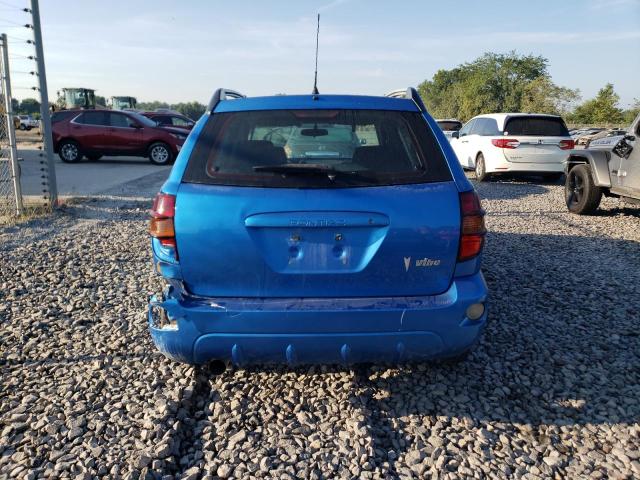 5Y2SL65877Z404792 - 2007 PONTIAC VIBE BLUE photo 6